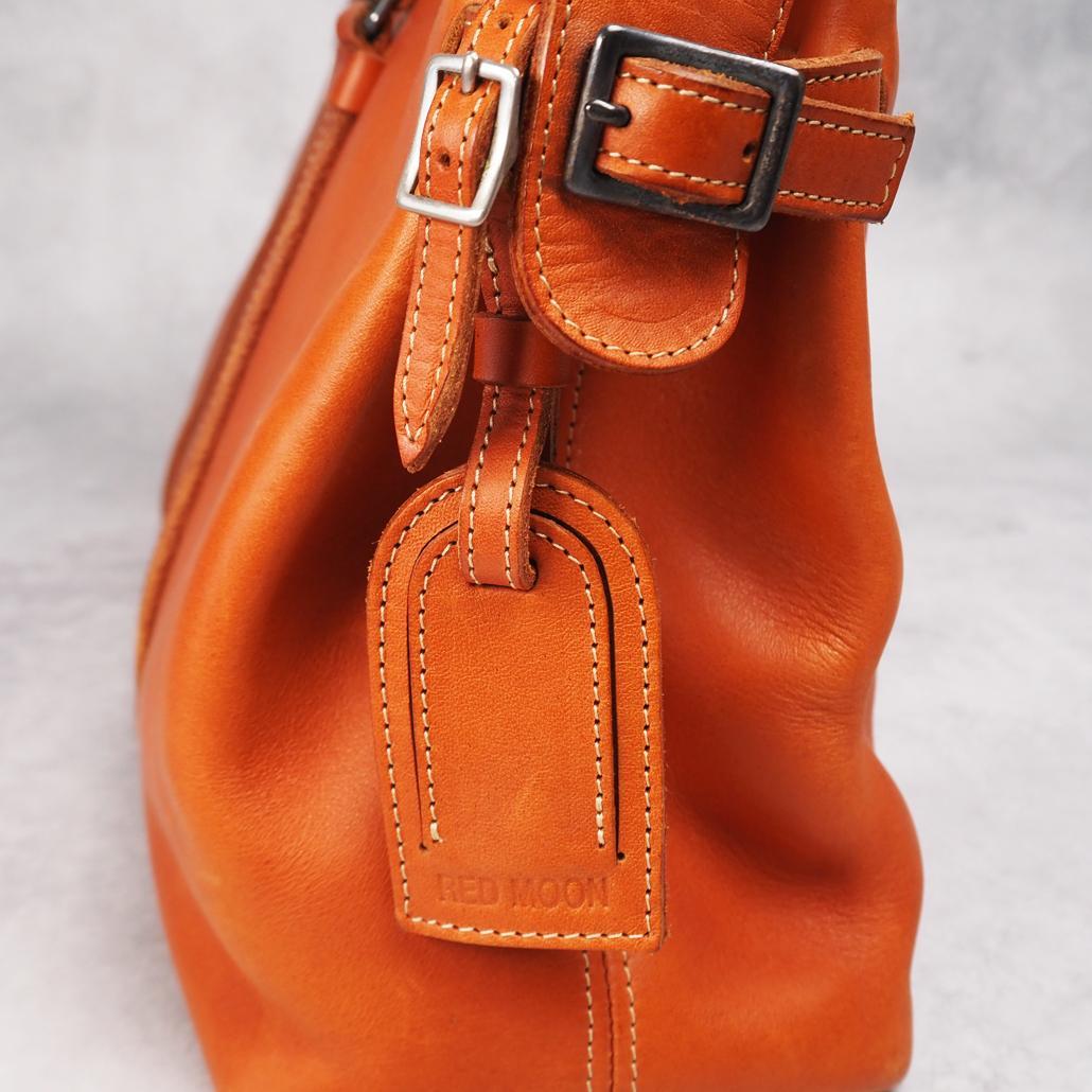 REDMOON レッドムーン ガゼルバッグ オールレザー 日本製 ハンドメイド