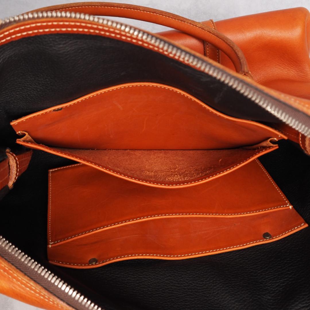 REDMOON レッドムーン ガゼルバッグ オールレザー 日本製 ハンドメイド