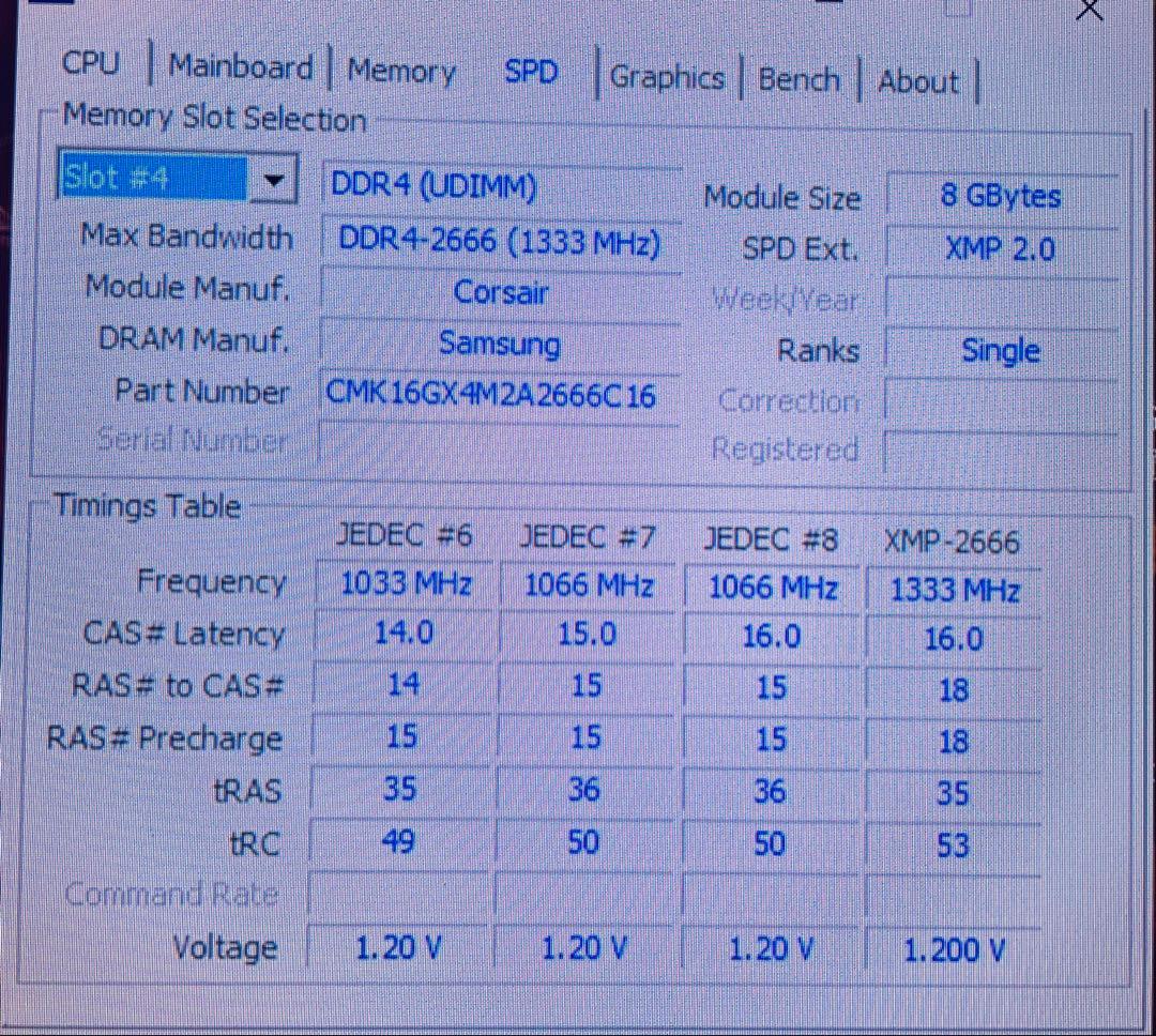 メモリー CORSAIR Vengeance LPX Series DDR4 16GB