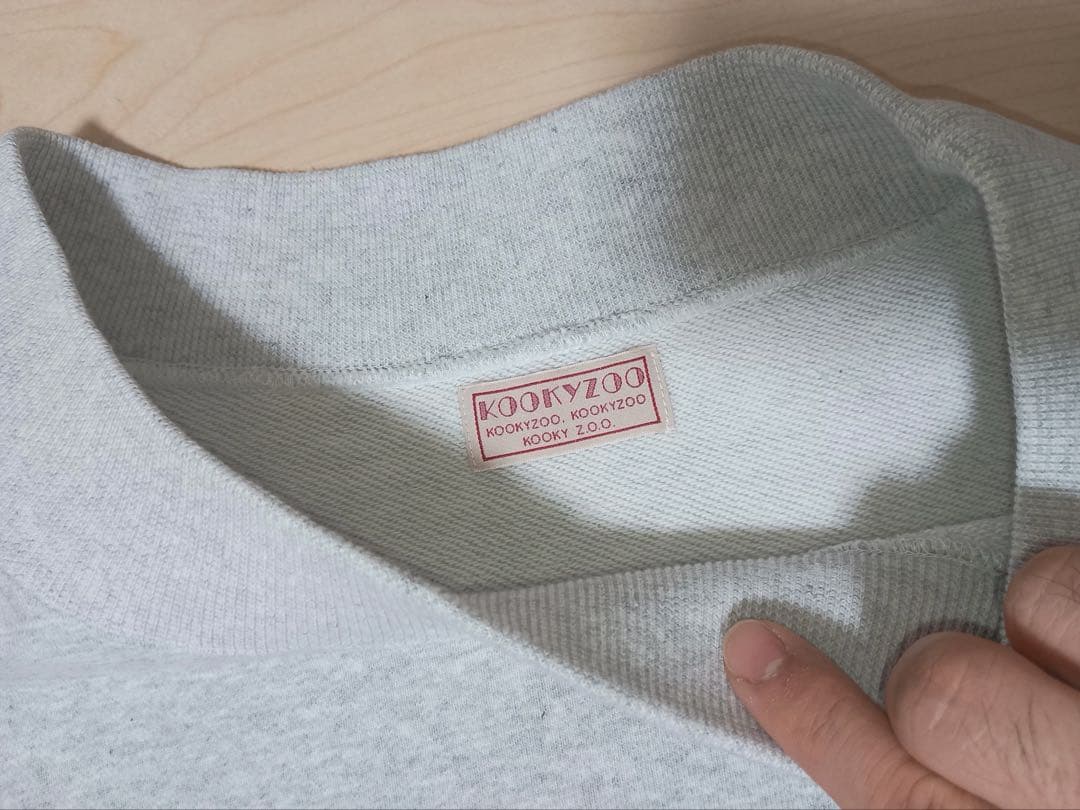 KOOKY ZOOビッグスウェットthe mad shop wolf&wolff