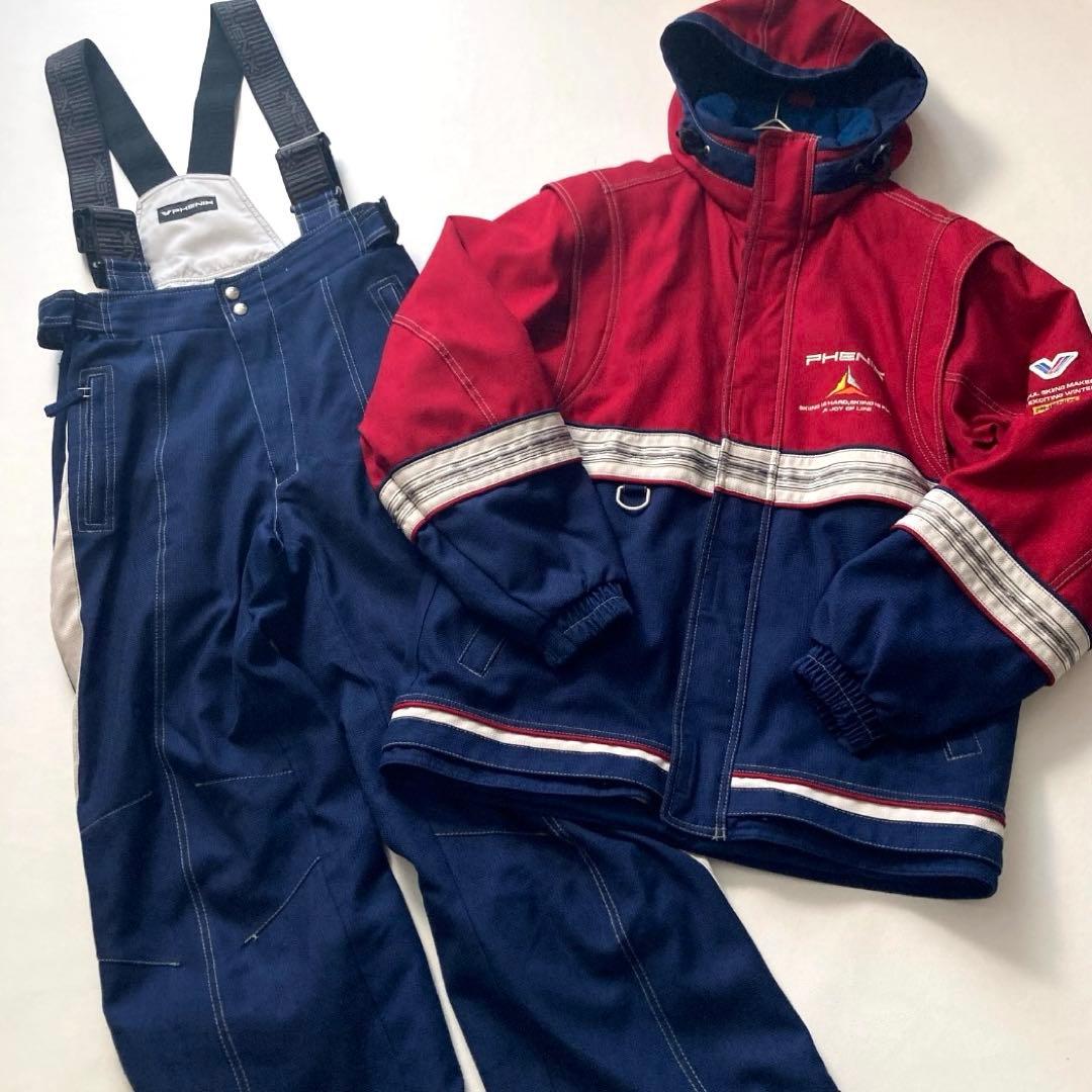 【Muuuu】 フェニックス スキーウェア 上下 セットアップ ネイビー