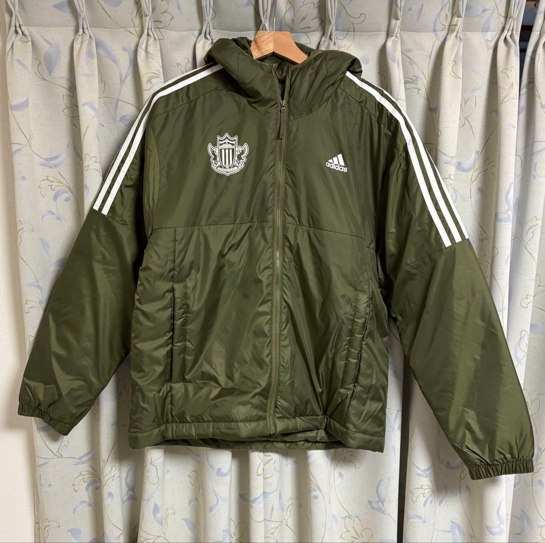【新品】松本山雅FC × adidas フード付きジャケット メンズO