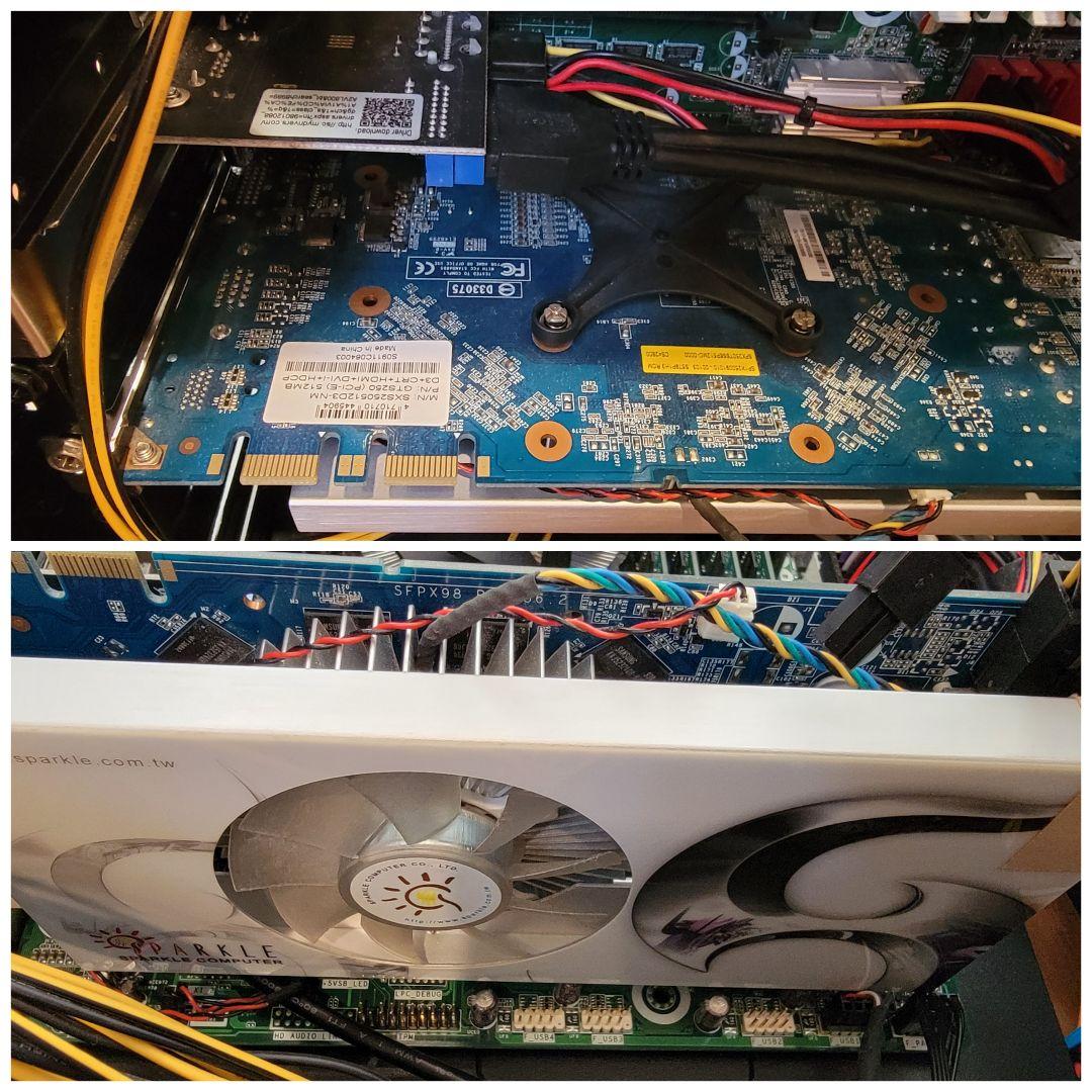 Windows10　i7-860 メモリ20GB GTS250 SSD