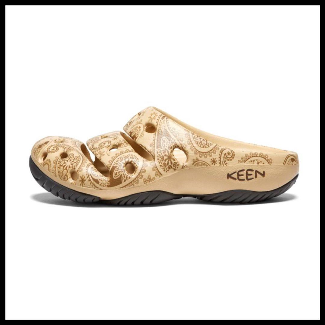 キーン KEEN ヨギ アーツ カフェラテペイズリー 27.0㎝