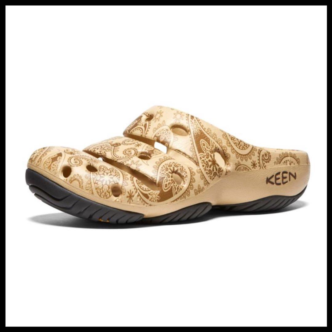 キーン KEEN ヨギ アーツ カフェラテペイズリー 27.0㎝