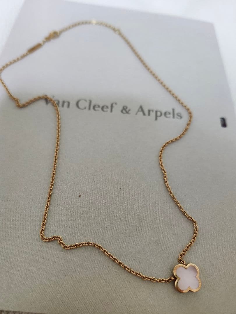 Van Cleef & Arpels ミニピュア　アルハンブラ　ネックレス