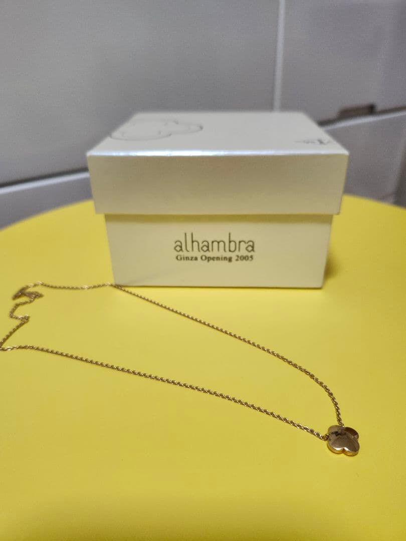 Van Cleef & Arpels ミニピュア　アルハンブラ　ネックレス