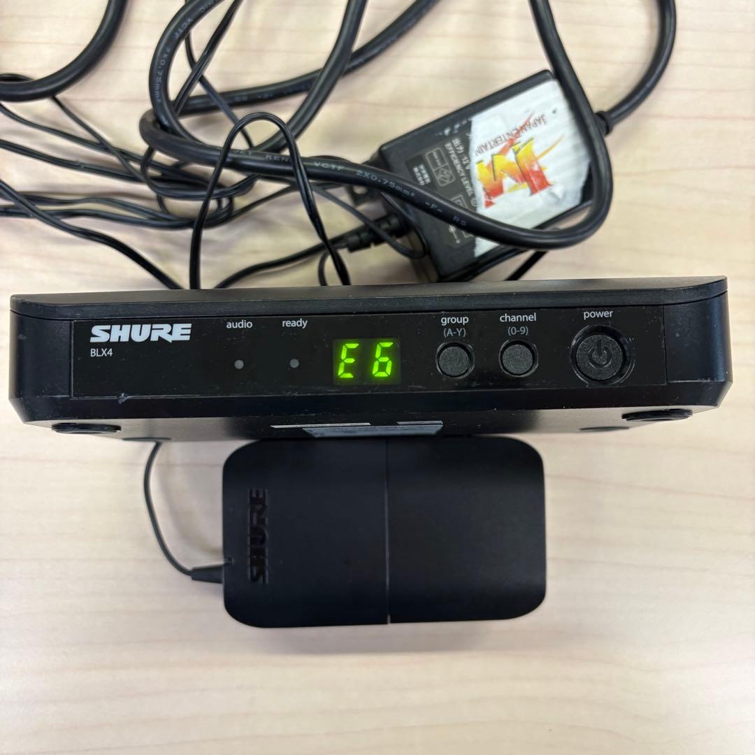 SHURE BLX4 BLX1 J10 ワイヤレスシステム ワイヤレスマイク