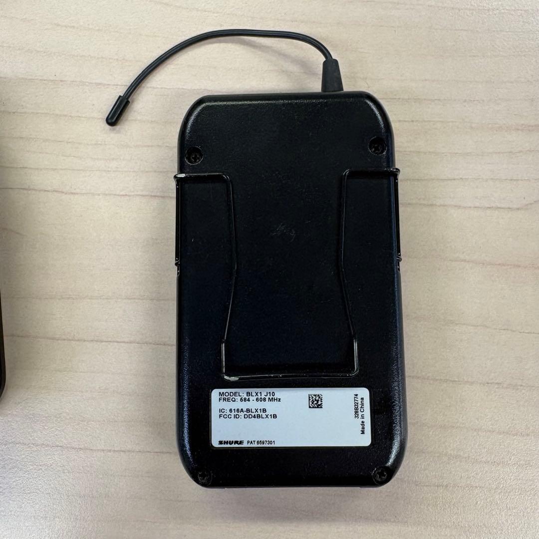 SHURE BLX4 BLX1 J10 ワイヤレスシステム ワイヤレスマイク