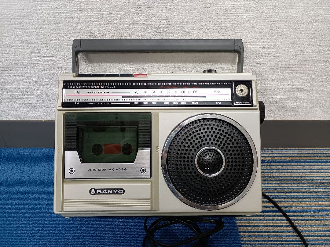 SANYO MR-G306 ラジオ・ラジカセ