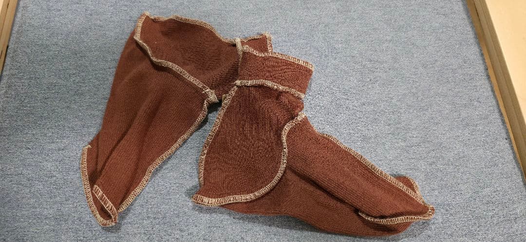 クリストファーネメス ソックス 靴下 ブラウン NEMETH 新品 レア