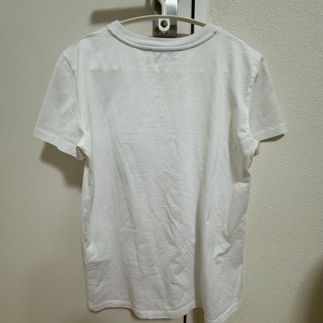 MaxMara Tシャツ ワンポイント 刺繍 ポケット ホワイト トップス