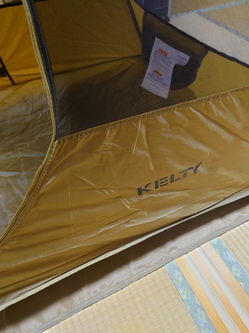 ケルティ タクティカル 1人用軍用フィールドテント コヨーテブラウン キャンプ