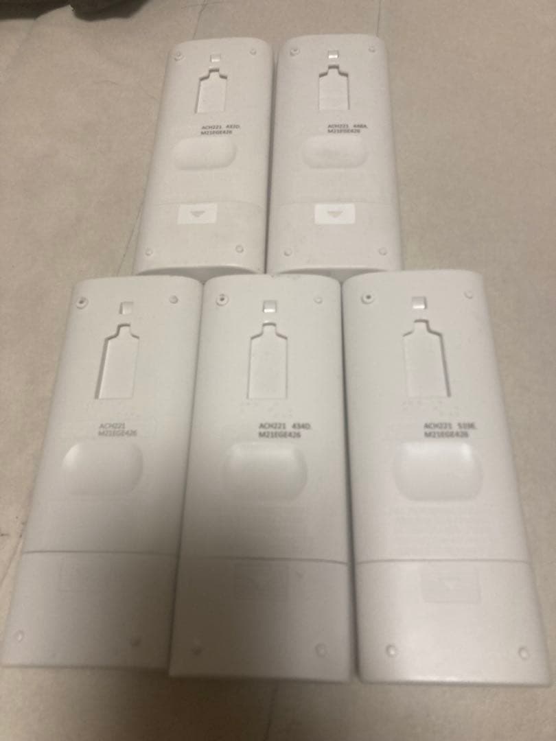 じ*ー様 エアコンリモコン ACH221 5個セット