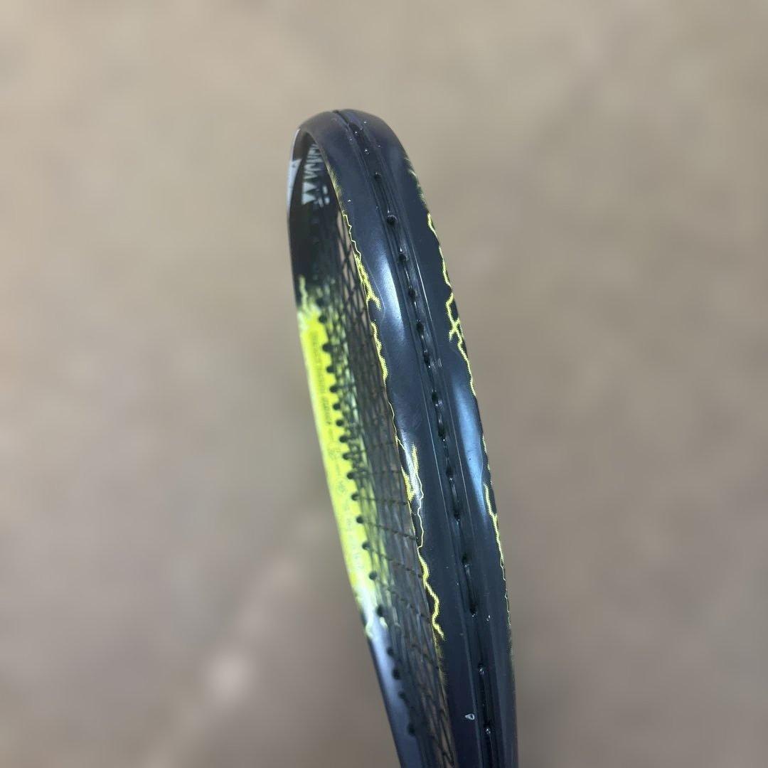 中古ボルトレイジ7VテニスラケットUL1ガットハイジャパ激レアステッカー28