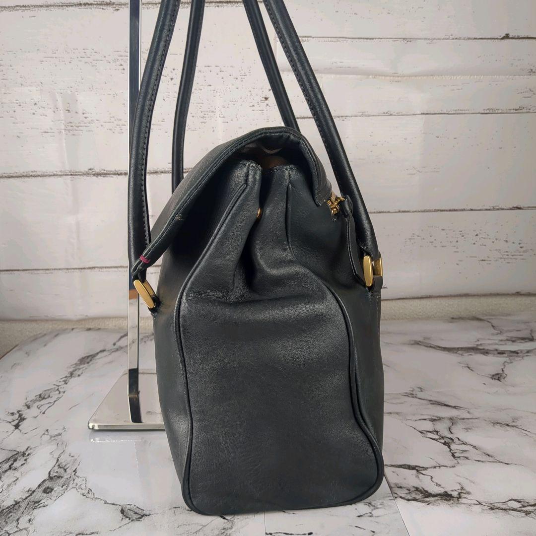 【美品】ポールスミス☆A4　オールレザー　ハンドバッグ　　肩掛け　ビジネス