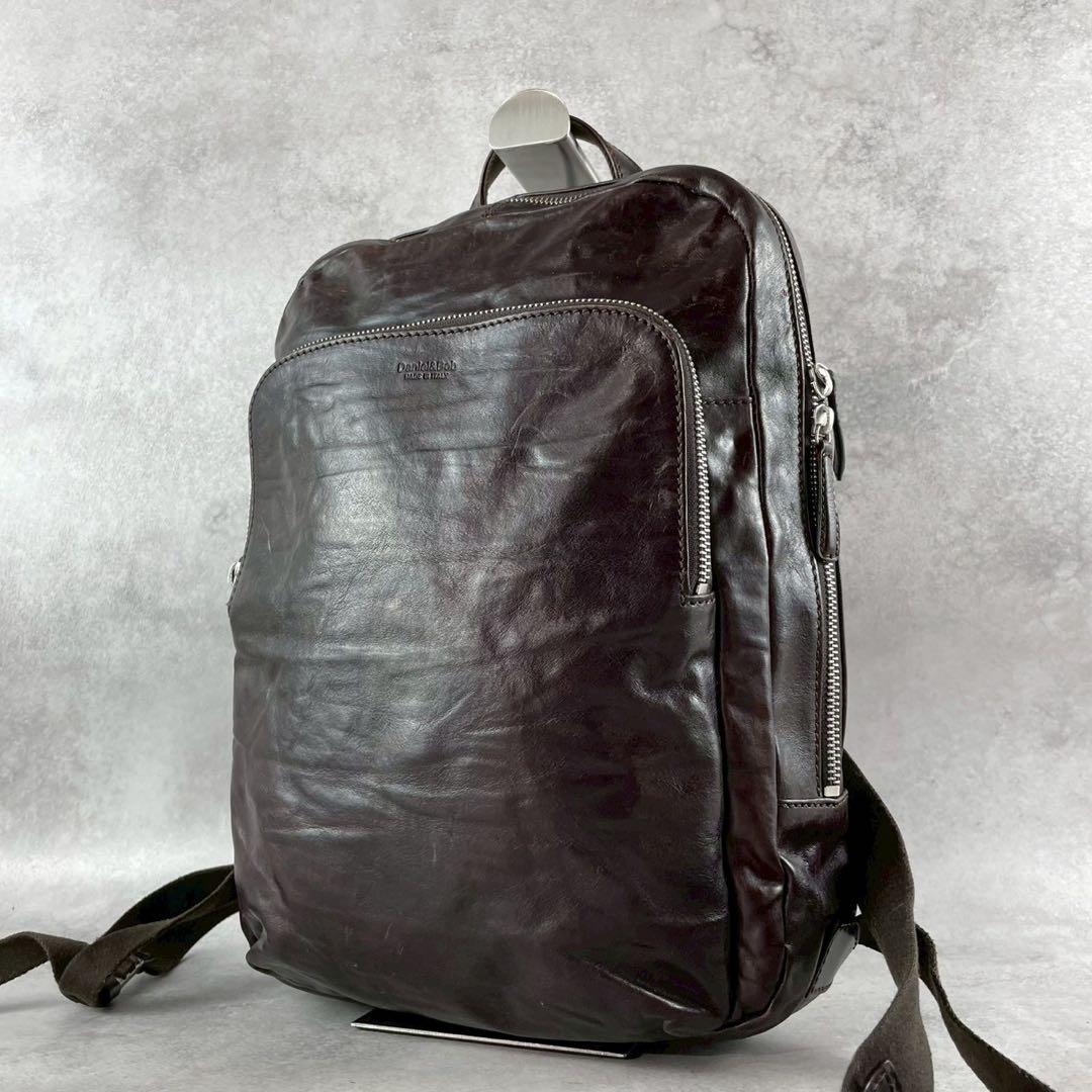 高級　ダニエルアンドボブ　リュック　RODI ローディ　ダークブラウン
