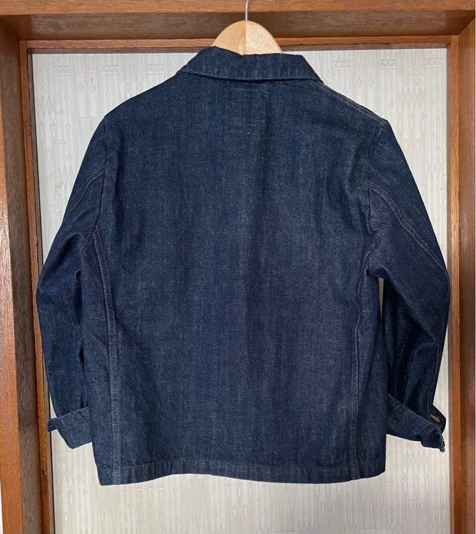 【美品】36 MHL.デニムジャケット Gジャン マーガレットハウエル