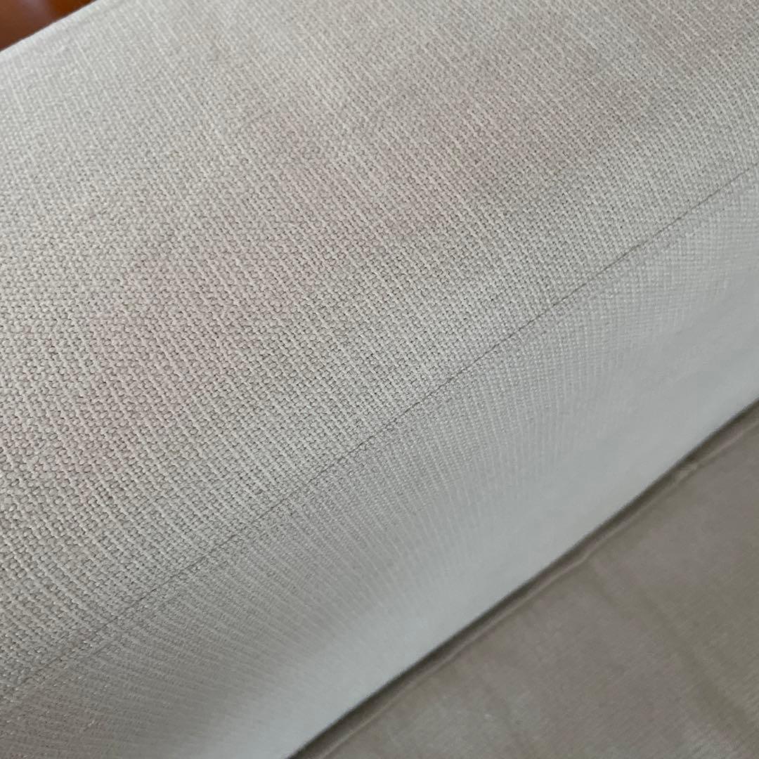 無印良品　2人がけソファ 生成り 取扱説明書付き