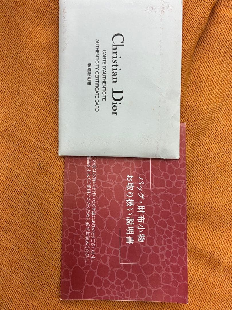 【極美品】DIORディオールトロッター