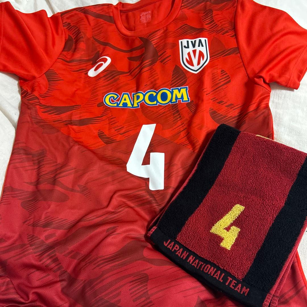 2025年 バレーボール男子日本代表 応援Tシャツ 宮浦健人 L