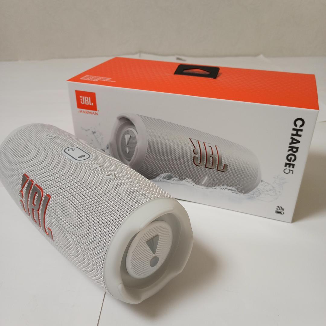 JBL CHARGE5 ホワイト Bluetoothスピーカー