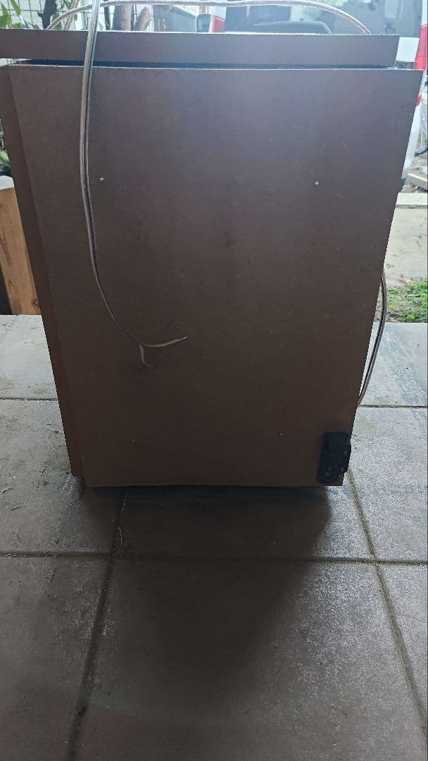 38cmウーファー搭載サブウーファー MDF＋合板製 / インピーダンス特性あり