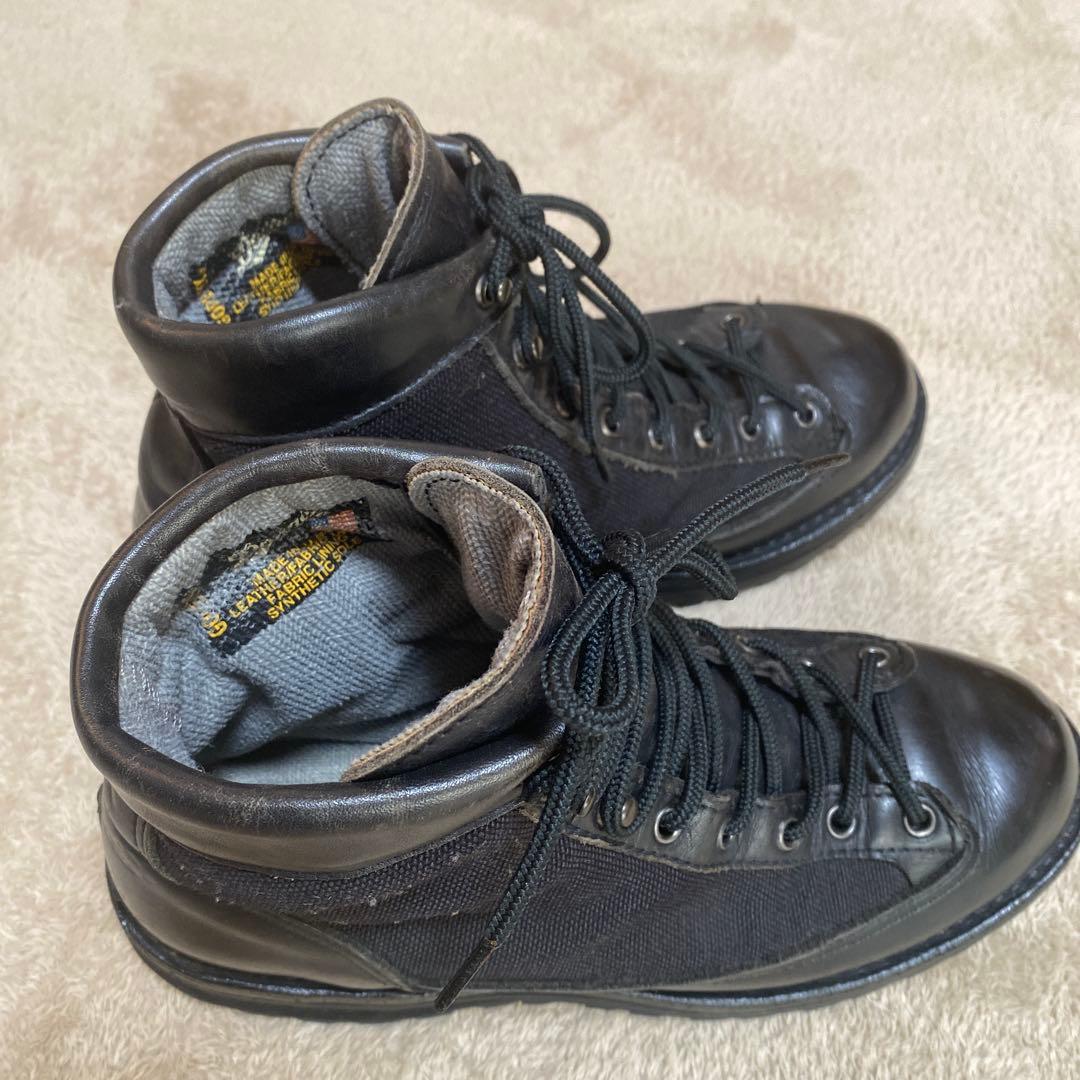 希少　美品 90年代　黒タグ　ダナーライト　ブラック 7 1/2