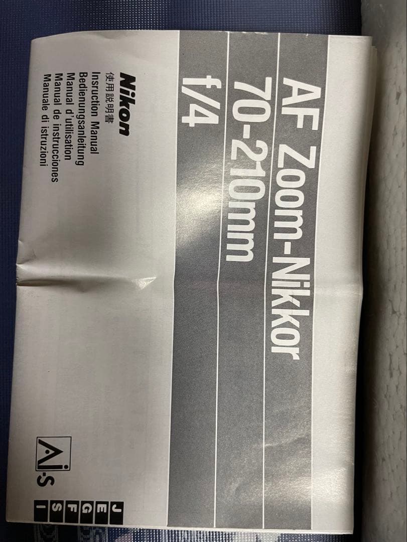 レンズ(ズーム) Nikon AF Zoom-Nikkor 70-210mm f/4