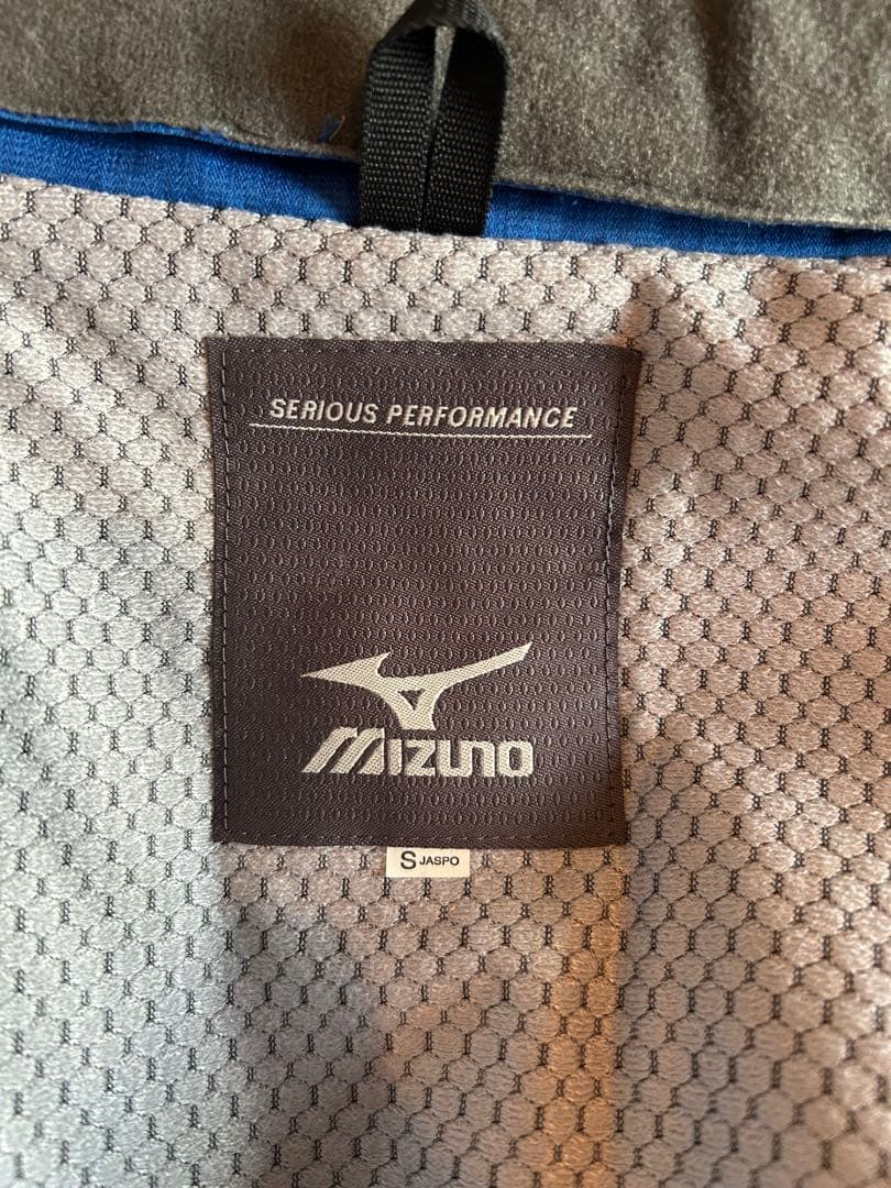 Mizuno ウィンタースポーツウェア上下セット Sサイズ 青 希少品