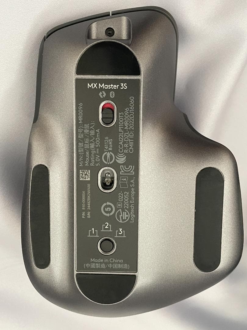 【ほぼ新品】Logicool MX MASTER 3S ワイヤレスマウス＋ケース