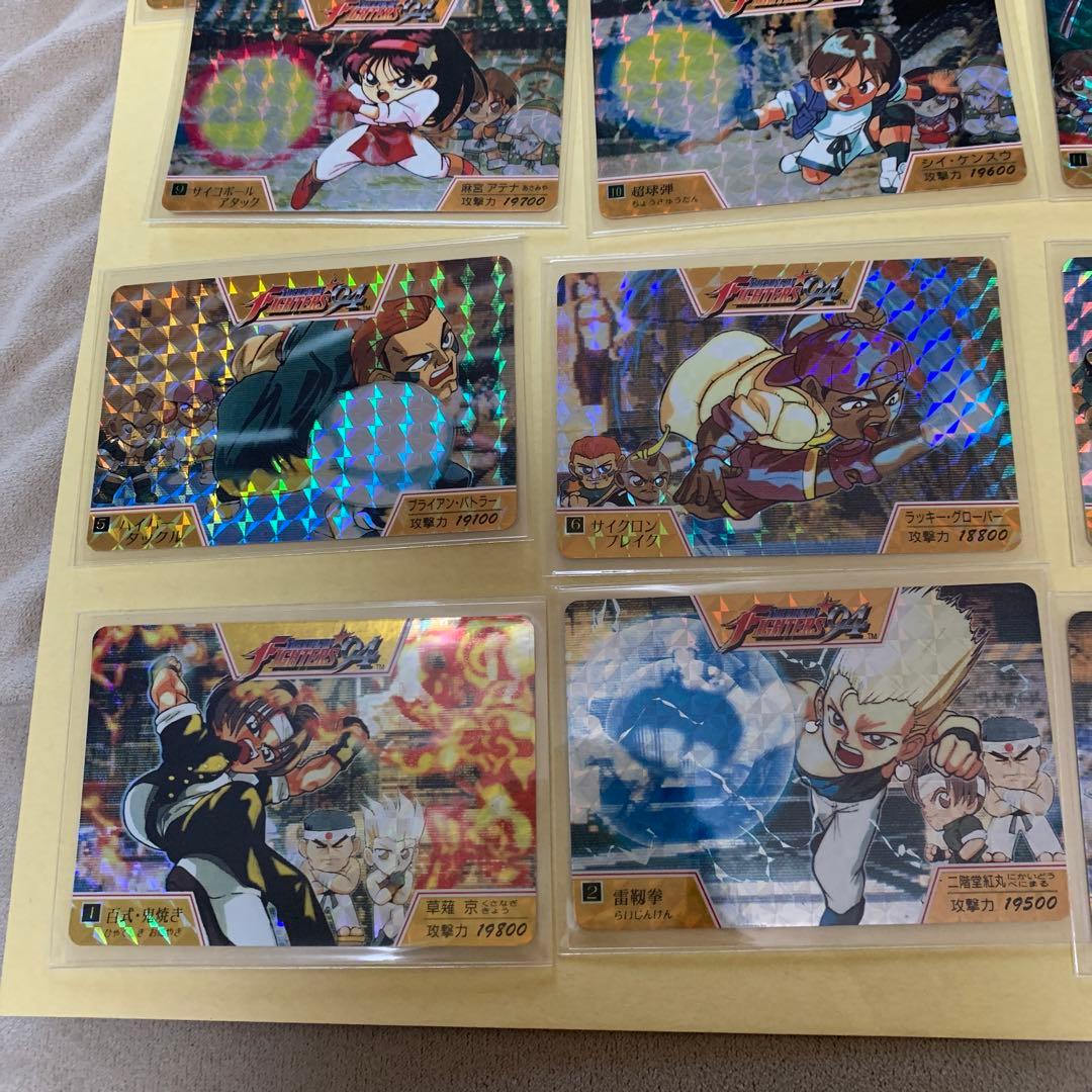 キングオブファイターズ カード　 カードダス　39枚コンプリート