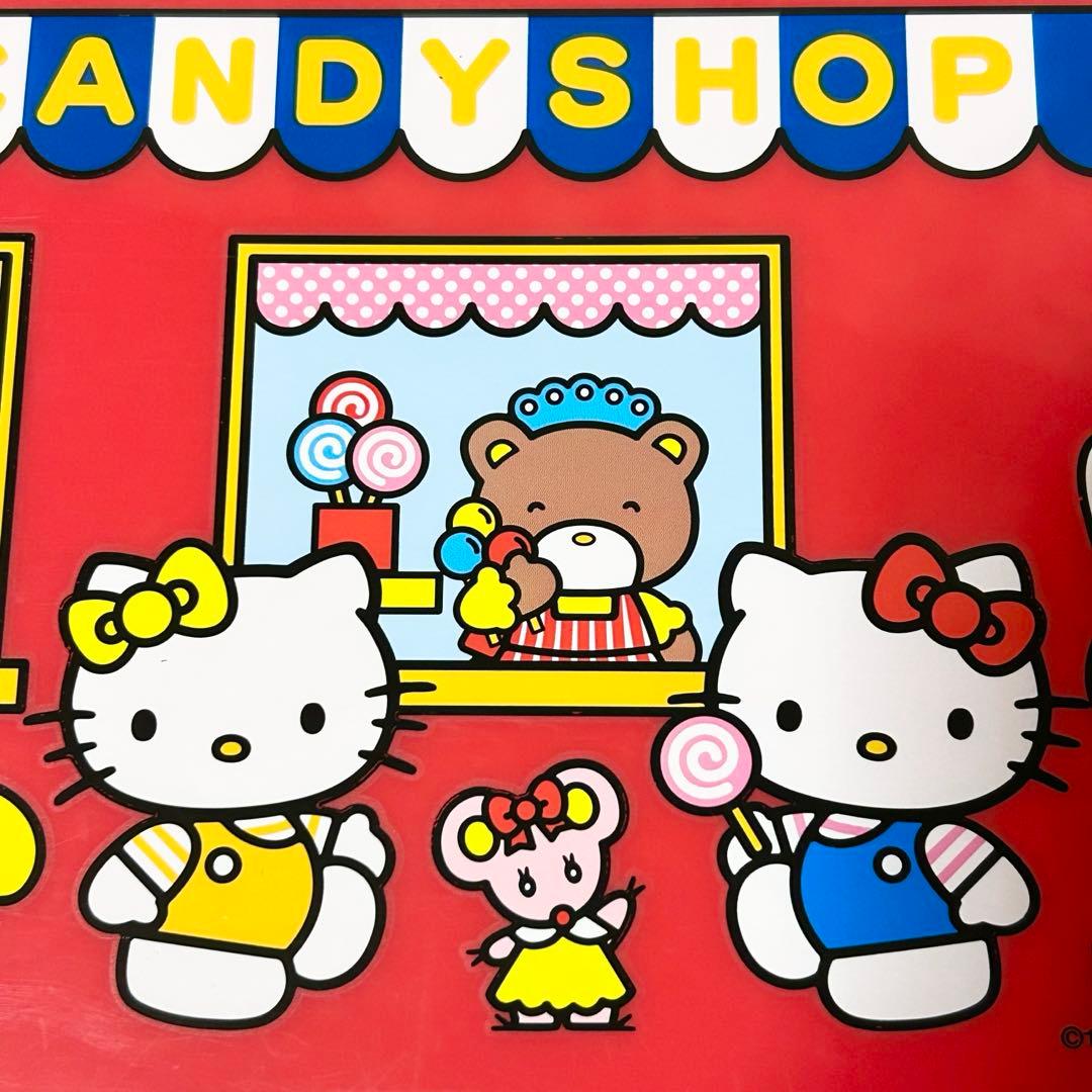 【希少 美品】サンリオ ハローキティ キャンディ ショップ コンテナ 収納BOX