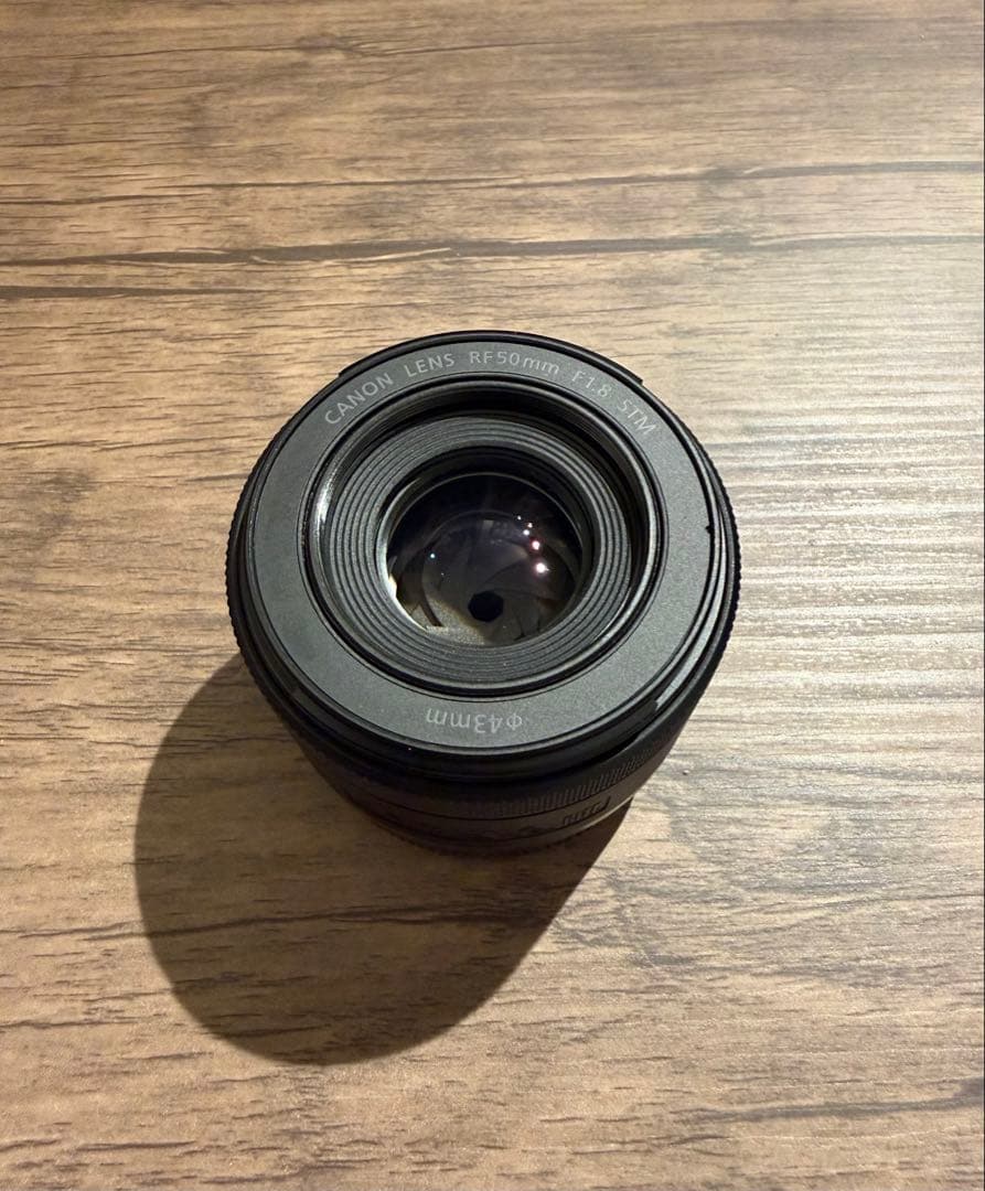 【美品】Canon RF 50mm F1.8 STM レンズ