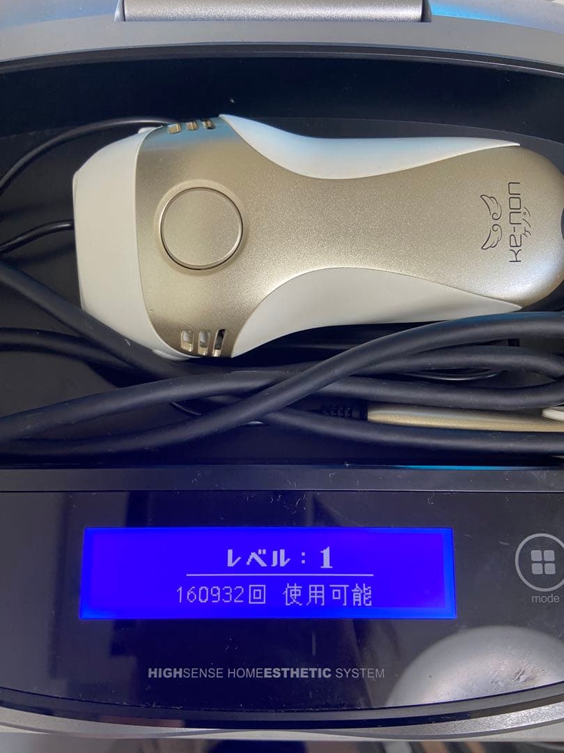 ケノン 脱毛器 v6.3 新品エクストラ2個付属 ke-non