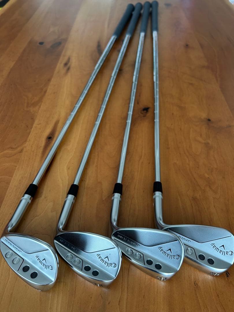 キャロウェイ JAWS RAW ウェッジ 4本セット