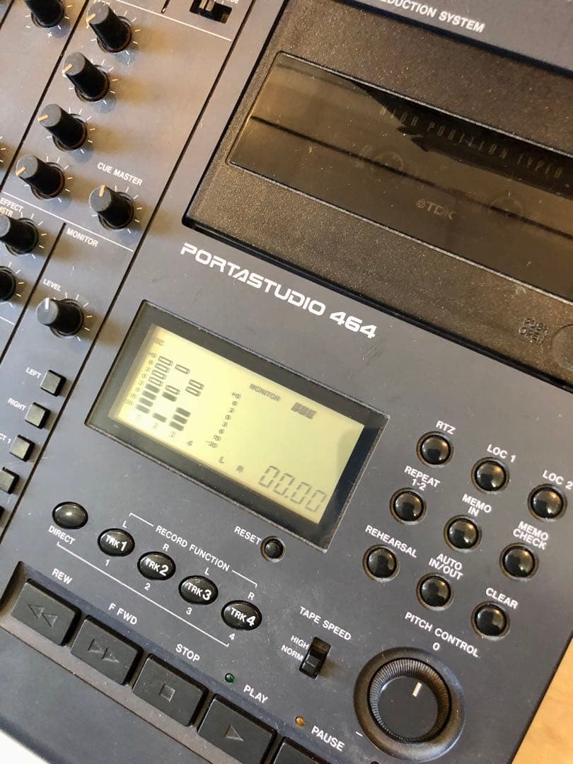 ジャンク TASCAM PORTASTUDIO 464 カセットテープ　MTR