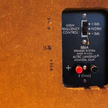 スピーカー・ウーファー 70s Altec 886A speakers