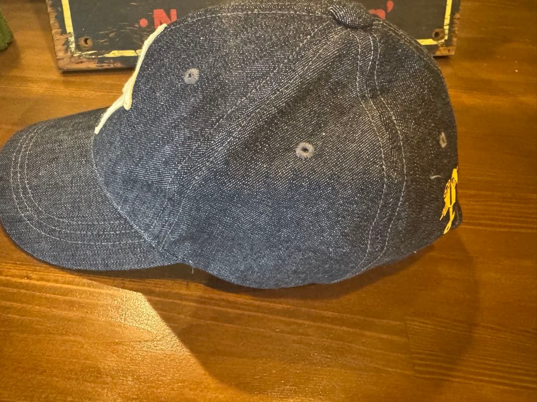 TOYS McCOY × H.OKAMOTOデニムキャップ STAR ワッペン