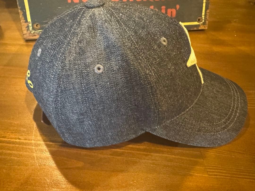 TOYS McCOY × H.OKAMOTOデニムキャップ STAR ワッペン