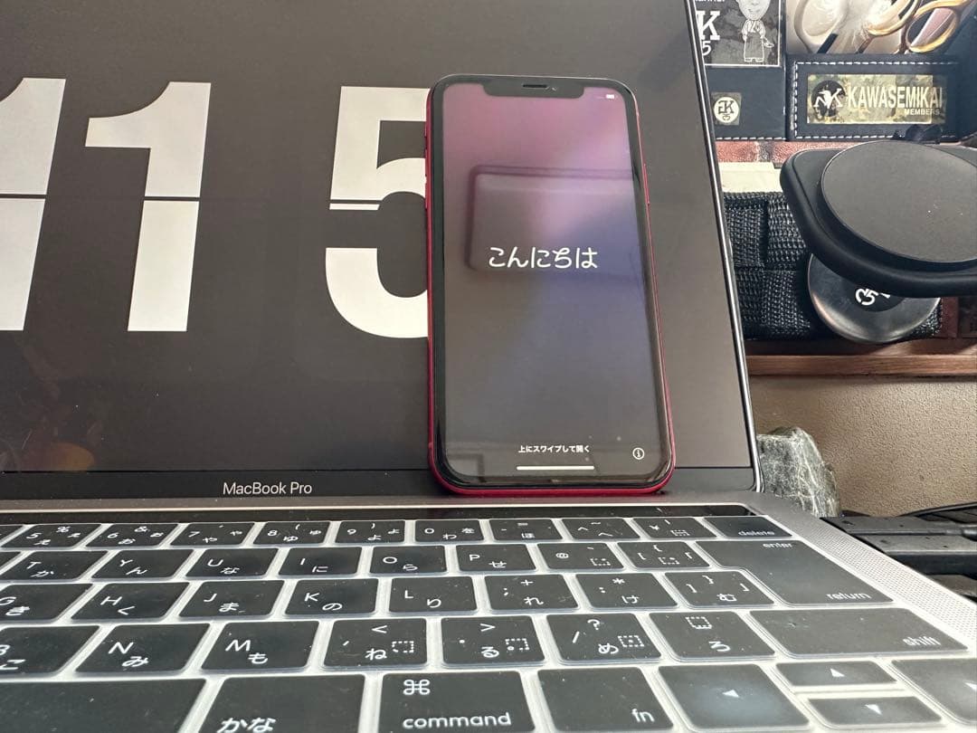 【極美品・バッテリー93%】iPhone XR 128GB レッド SIMフリー