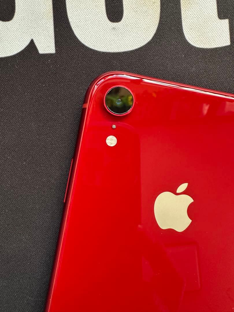 【極美品・バッテリー93%】iPhone XR 128GB レッド SIMフリー