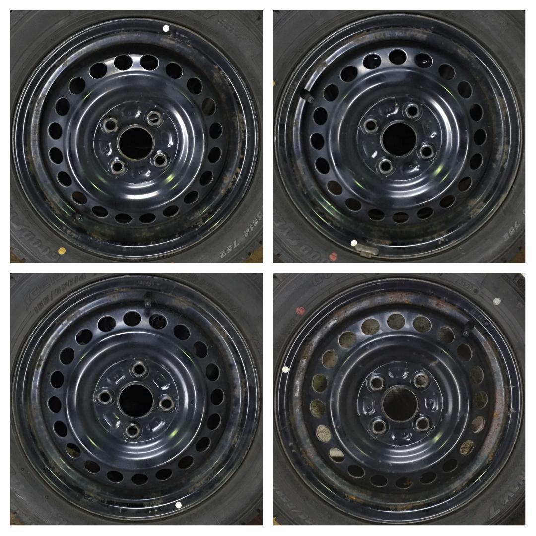 専用300 GOODYEAR 155/65R14 スタッドレス