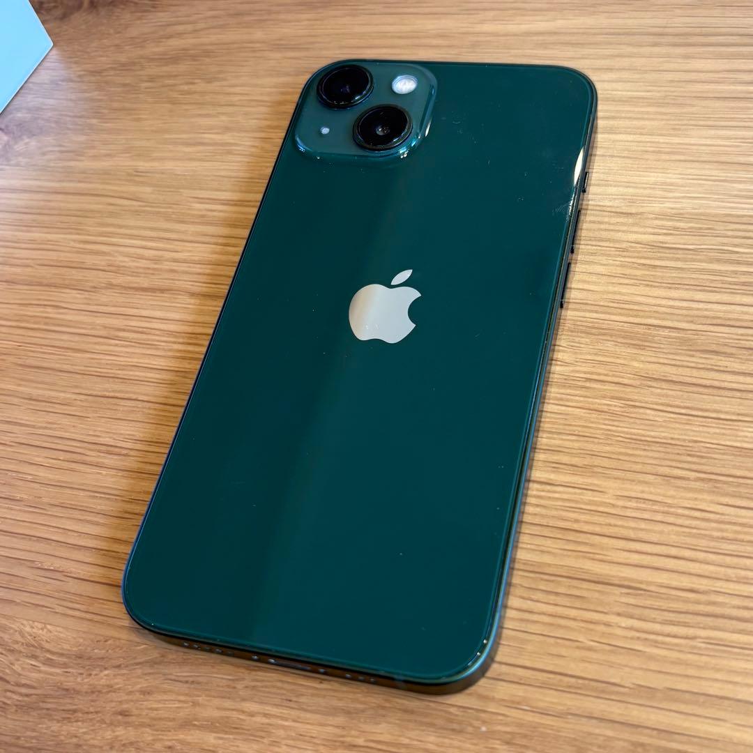 【値下げしました】Apple iPhone 13 ミッドナイトグリーン 本体
