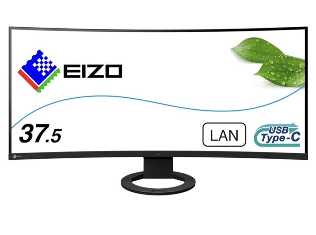 EIZO 37.5型 カラー液晶モニター　EV3895-BK