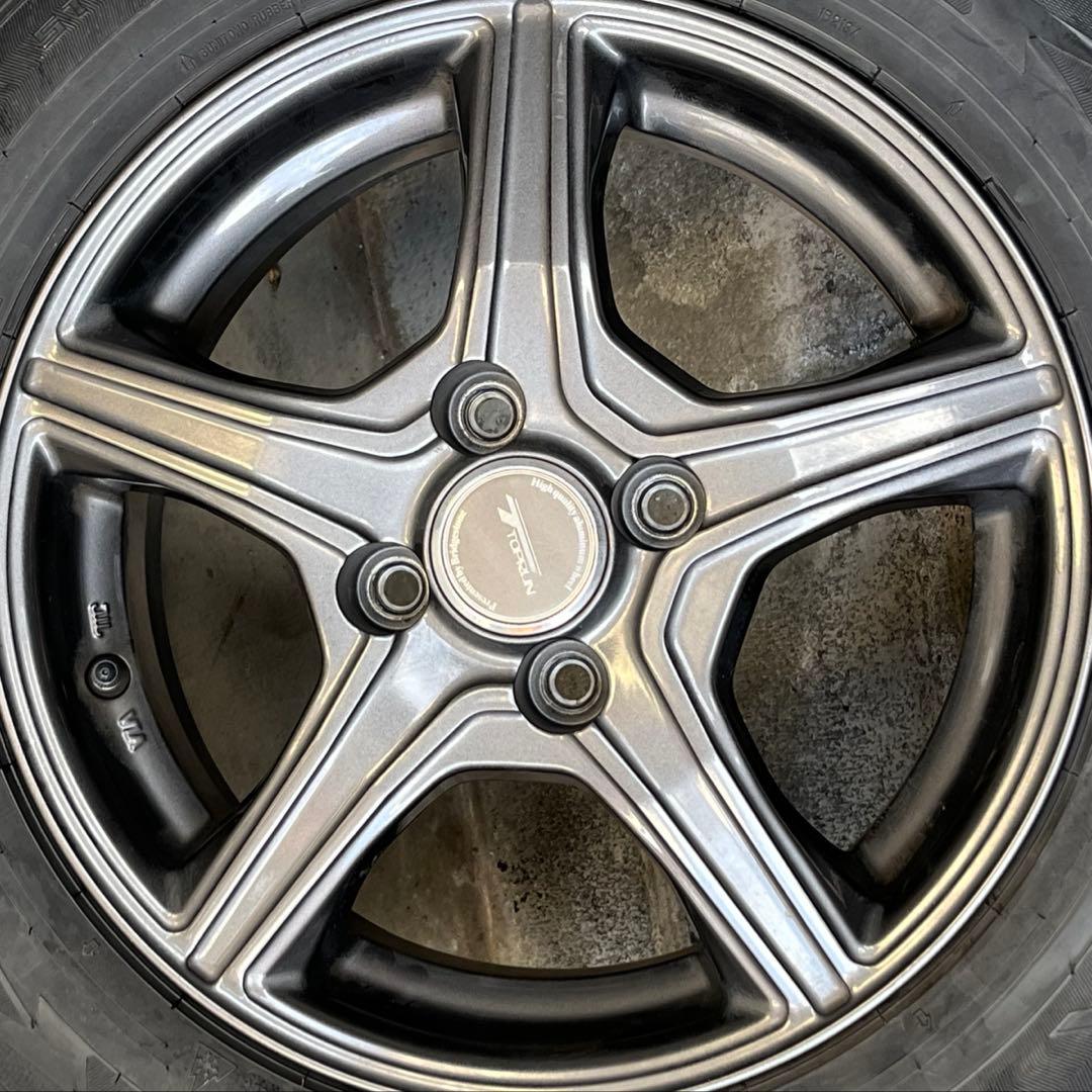 ① 165/70R14 スタッドレス タイヤホイール 4本セット