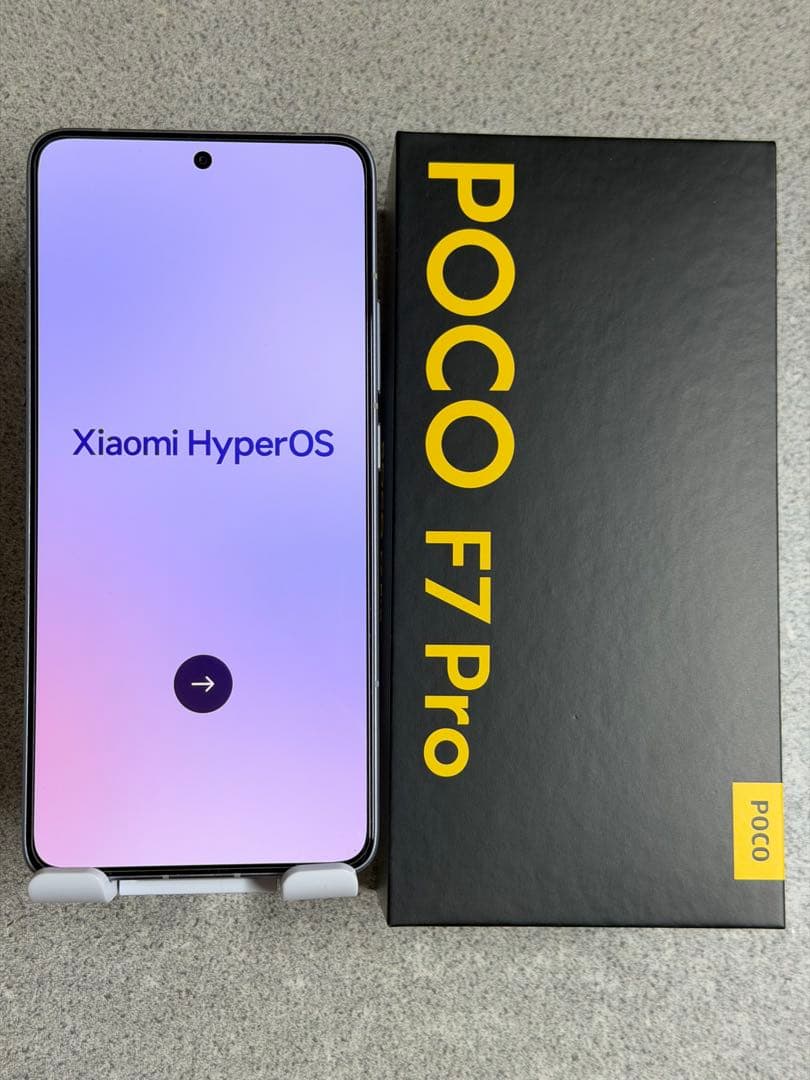 POCO F7 Pro 12GB 512GB ブルー 国内版