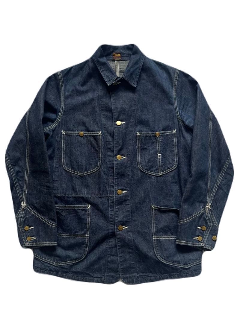 希少 旧DENIME オリゾンティ期 デニムカバーオール Lee 91-Jタイプ