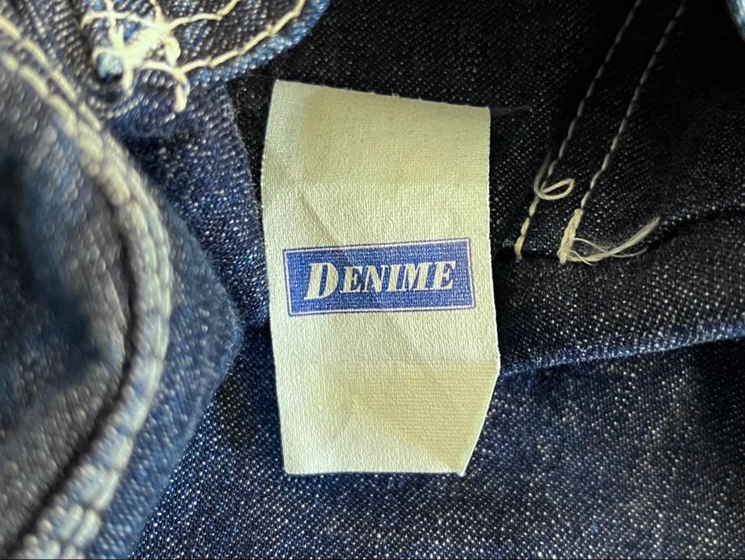 希少 旧DENIME オリゾンティ期 デニムカバーオール Lee 91-Jタイプ