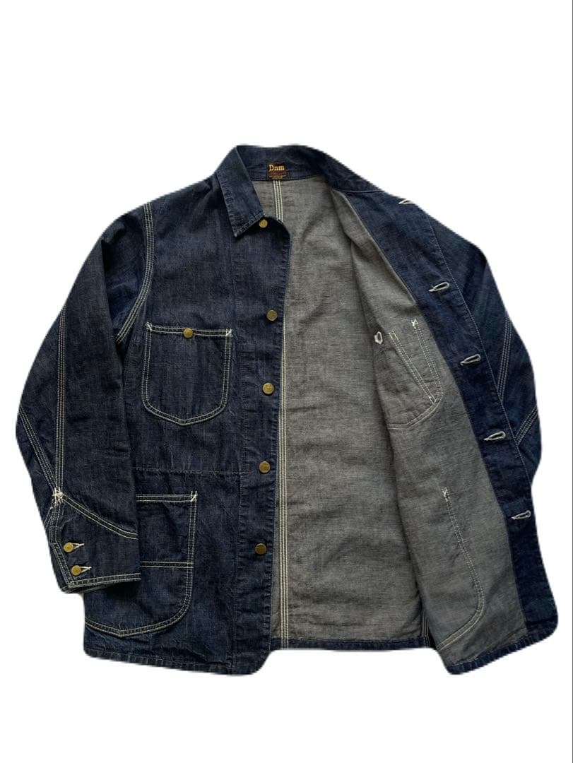 希少 旧DENIME オリゾンティ期 デニムカバーオール Lee 91-Jタイプ